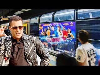 Salman की DA-BANGG Tour को प्रमोट किया Australia के Trains मैं