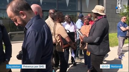 Liquidation : un patron prévient ses employés par SMS