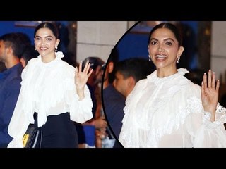 खूबसूरत Deepika Padukone पहुंची Ambani's Party 2017 पर | Mumbai Indians को हुए 10 साल पुरे
