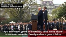 Trump rend hommage au colonel Beltrame