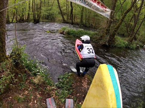 Nage en Eau vive : compétition pour la sélection au championnat de France de descente