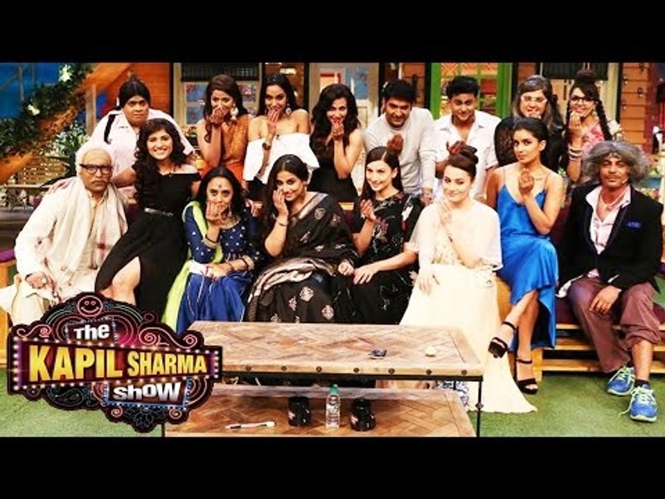Vidya Balan Begum Jaan को प्रमोट  करने आयी The Kapil Sharma Show में !