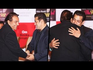 बड़े प्यार से गले मिले Salman Khan और Dharmendra Asha Parekh जी के Book Launch में