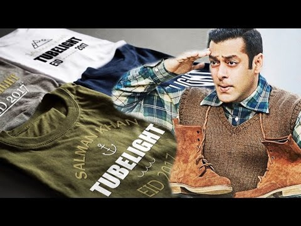 Salman Khan की TUBELIGHT के T-Shirts Market में बोहत जोर से बिकने लगे है