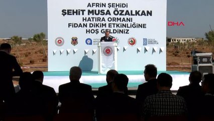 Antalya Zeytin Dalı Harekatı'nın İlk Şehidi İçin Hatıra Ormanı