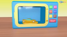 Learn Colors with Cars Microwave and Blender Surprise Eggs - Colors for Kids