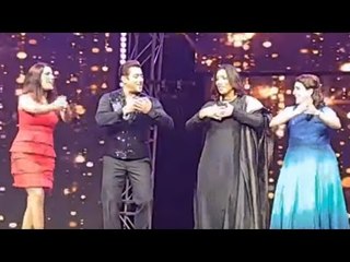 Salman khan ने  Kareena के Fevicol Song पर किया Fans के साथ Dance | Dabangg Tour