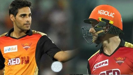 IPL 2018:புவனேஸ்வர் குமார் காயம் காரணமாக இன்றைய போட்டியில் விளையாடவில்லை.