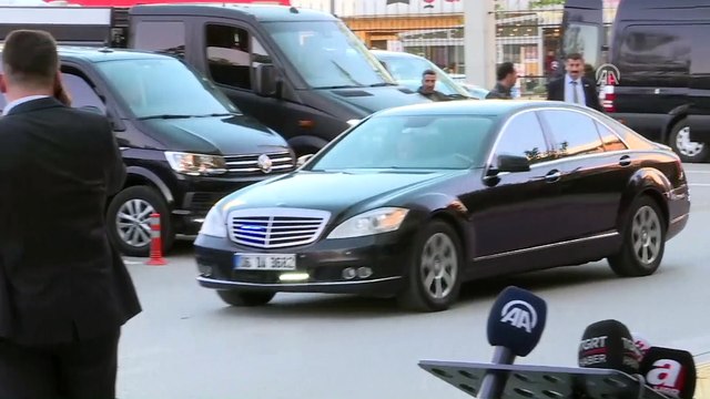 Eski TBMM Başkanı Arınç, AK Parti Genel Merkezi'ne geldi - ANKARA