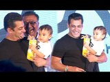 Salman Khan के कुछ CUTE पल भांजे Ahil के साथ  | Being Human Cycle Launch पर