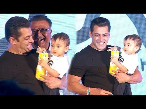Salman Khan के कुछ CUTE पल भांजे Ahil के साथ | Being Human Cycle Launch पर