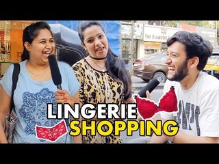 Which Is Your Favorite Kind Of Bra ? Men REACTS On Women's Lingerie Shopping