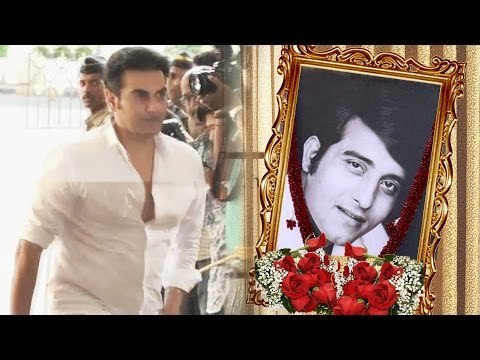 Arbaaz Khan पहुचे Vinod Khanna जी के प्राथना सभा पर