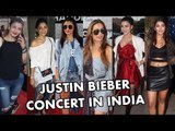 Justin Bieber का Concert India में 2017 |  Alia Bhatt, Malaika Arora, Urvashi Rautela