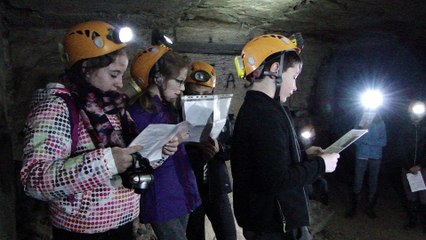 Sortie spéléologie-découverte des carrières de Savonnières-en-Perthois dans la Meuse