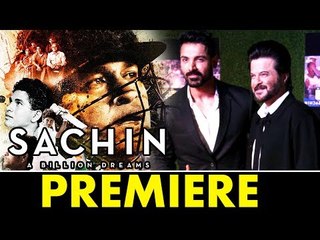 John Abraham और Anil Kapoor पहुचे Sachin A Billion Dreams के GRAND प्रीमियर पर