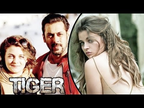 Salman Khan Austrian अभिनेत्री Ronja Forcher के साथ | Tiger Zinda Hai के Set पर