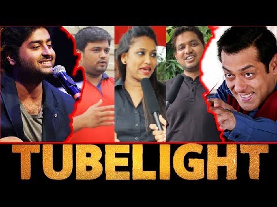 Salman के Fans को Arjit नहीं Rahat है पसंद | Tinka Tinka गाने पर Public Reaction | Tubelight