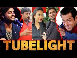 Salman के Fans को Arjit नहीं Rahat है पसंद | Tinka Tinka गाने पर Public Reaction | Tubelight