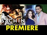 नए जोड़े Zaheer Khan और Sagarika Ghatge पहुचे Sachin A Billion Dreams के Grand प्रीमियर पर