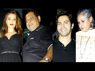 Varun की माँ Lali Dhawan के GRAND BIRTHDAY Party पर पहुचे सितारे  | Iulia Vantur, Jaya Bachchan