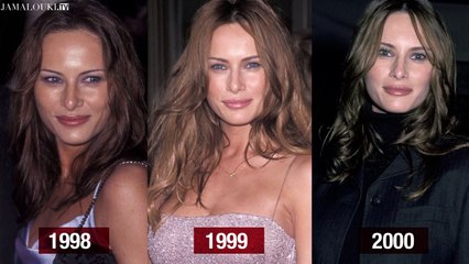 تطور شكل Melania Trump  وأسلوبها الجمالي عبر السنين