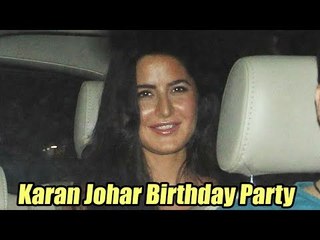 Katrina Kaif पहोची Karan Johar's Birthday Bash 2017 पर