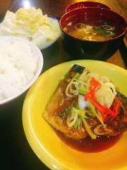 Món Nhật Set cơm Saba miso