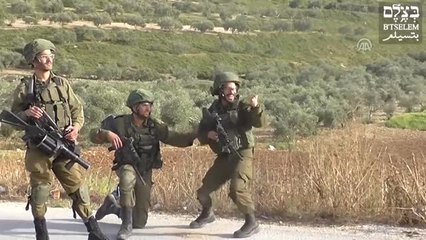 Filistinli Göstericiyi Plastik Mermiyle Vuran İsrail Askerinden Sevinç Çığlığı