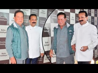 Salman के पिता Salim Khan पहुंचे Baba Siddique के Iftar Party २०१७ पर