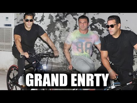 Salman khan की आलिशान Entry Being Human Cycles Launch पर
