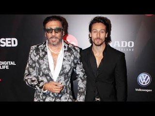 Tiger Shroff और पिता Jackie Shroff पहुंचे GQ Best Dressed 2017 Party पर