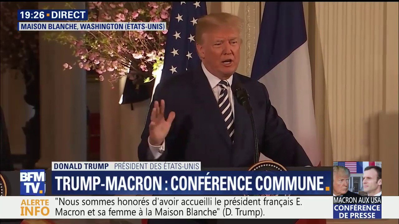 "Les démocrates ont des mauvaises idées, ils n'arrivent à rien, ils sont mauvais en politique", lance Trump