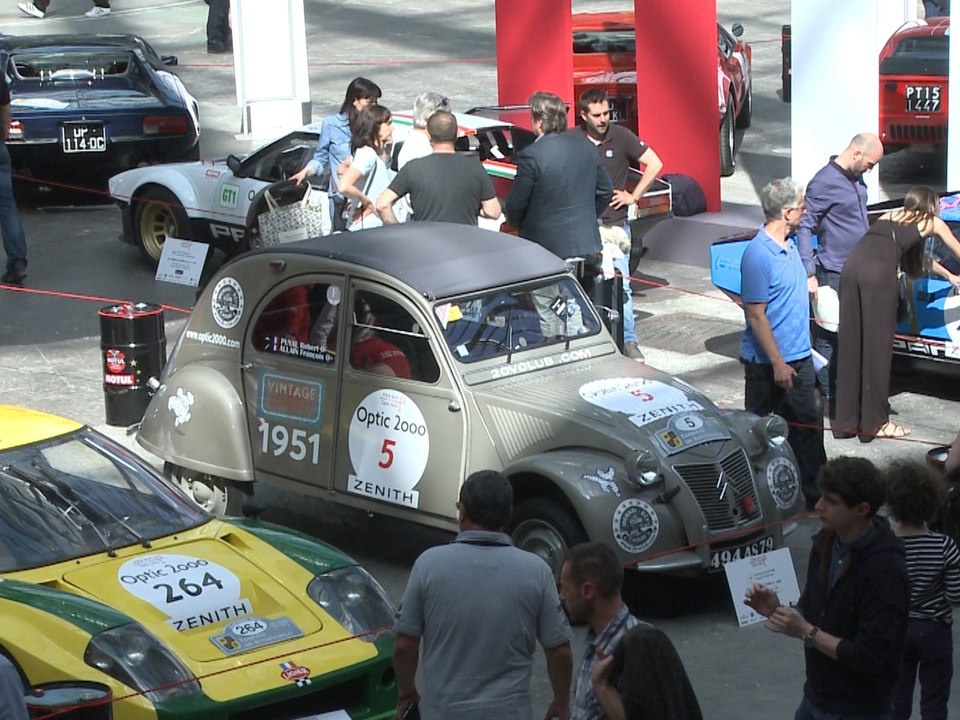 Présentation de la Citroën 2CV du Tour Auto 2018