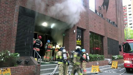 서울 양천 농산물 판매 점포 불...인명피해 없어 / YTN