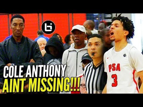 THAT MAN AINT MISSING! Cole Anthony is UNCONSCIOUS From 3 Point Land w/ NBA Legends Watching!