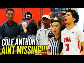 THAT MAN AINT MISSING! Cole Anthony is UNCONSCIOUS From 3 Point Land w/ NBA Legends Watching!