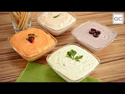 Patês rápidos: calabresa, azeitona preta, presunto e tomate seco | Receitas Guia da Cozinha