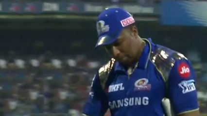 IPL 2018 MI vs SRH : Rashid Khan dismisses Pollard for 9 runs, MI in big trouble | वनइंडिया हिंदी
