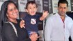 Salman के प्यारे भांजे Ahil और Arpita Khan पहुंचे Baba Siddique के Iftar Party २०१७ पर