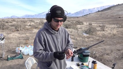 30-06 Pistol 370 Yards with NOE311-175-FN Powder Coated Cast @2025fps!