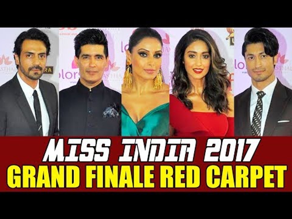 Miss India 2017 के Grand Finale के Red Carpet पर पोहचे Bipasha Basu, Ileana D'Cruz, Vidyut Jamwal