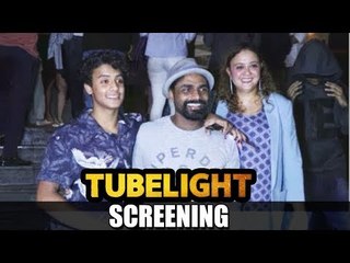 Remo D'Souza अपने परिवार के साथ पोहचे Salman Khan के Tubelight Movie Screening पर