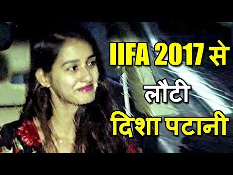Disha Patani लौटी IIFA 2017 से, दिखाई दि Mumbai Airport पर