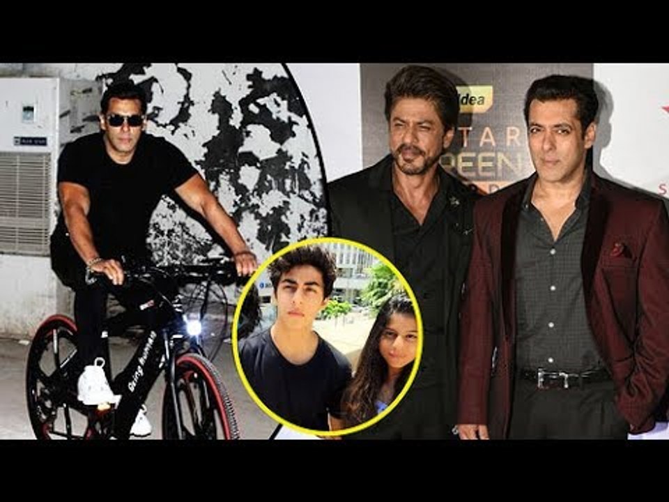 Salman Khan ने Shah Rukh Khan के बच्चो को दिया प्यारा तोफा | Being Human E Cycles की gift