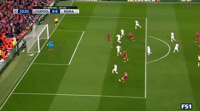 Sadio Mane (Liverpool) has a goal ruled out for offside! HD - Liverpool	0-0	AS Roma 24.04.2018