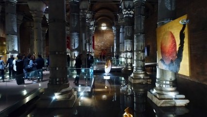 Şerefiye Sarnıcı’nın “Hiç Hali” drone ile görüntülendi