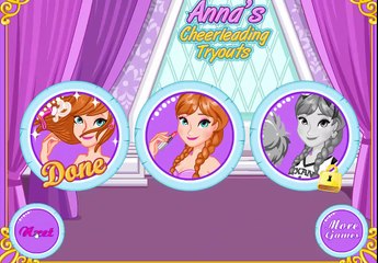 Princesa Anna vai ser uma líder de torcida! Jogos para Crianças