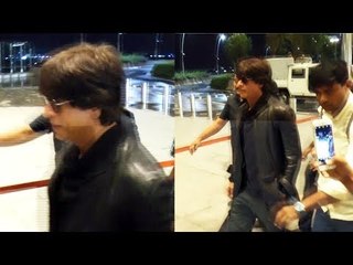 Shahrukh Khan Dubai के लिए हुए रवाना  | दिखाई दिए airport पर