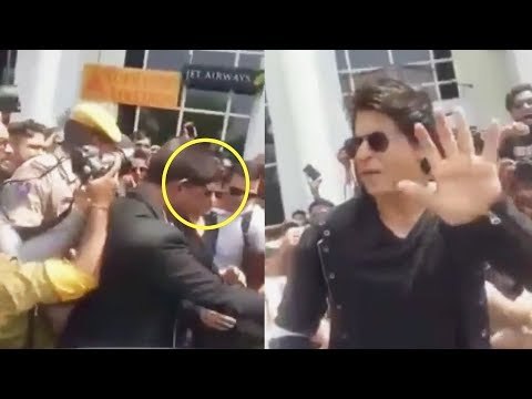 Shahrukh Khan के Fans ने SRK को देखने के लिए Jodhpur Airport में लगाई भीड़